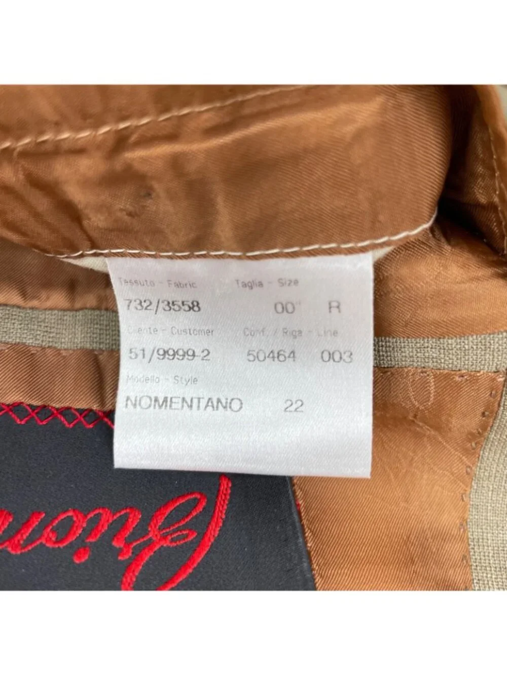 Brioni Men's Nomentano 100% Wool 2-Button Blazer Beige • Italy • 44R US